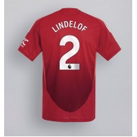 Dres Manchester United Victor Lindelof #2 Domaci 2024-25 Kratak Rukav